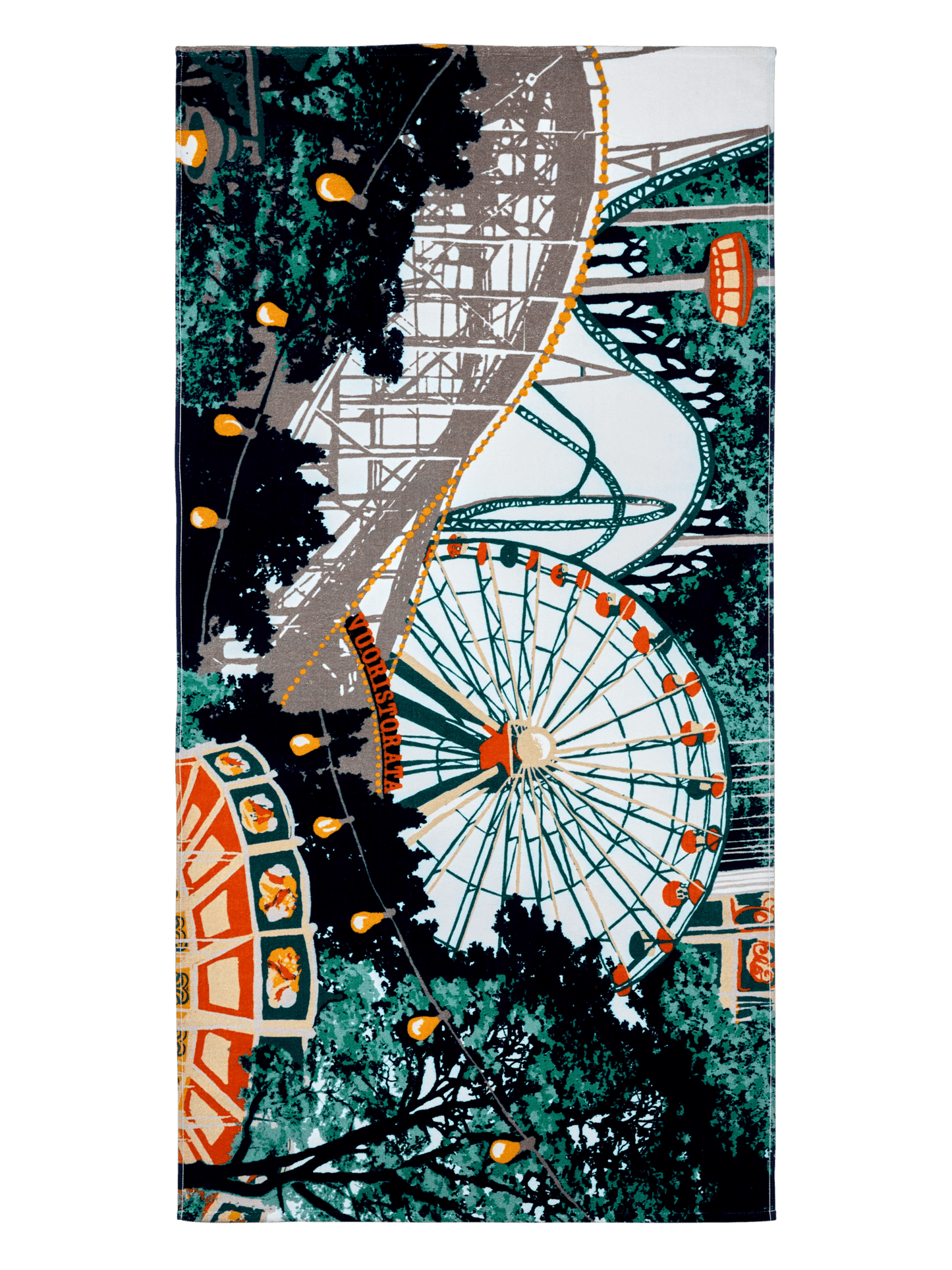 109217-8000; Vallila Lintsi-kylpypyyhe Monivärinen / 70x140 cm