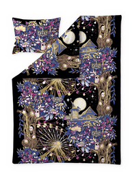 109413-8000; Vallila Ihmeiden ilta -pussilakanasetti Monivärinen / 150x210 cm