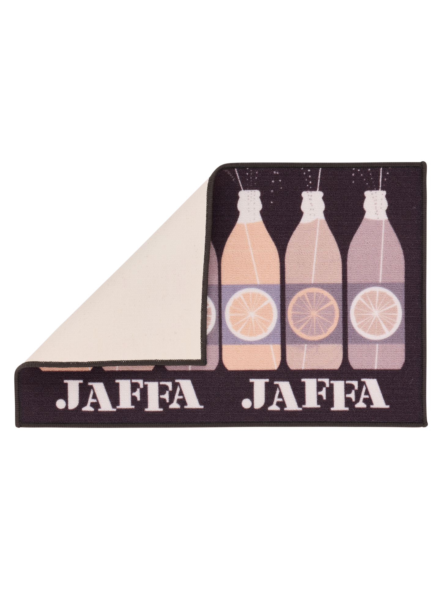 108738-9803_2; Vallila Jaffa-kynnysmatto Harmaa-beige / 50x80 cm