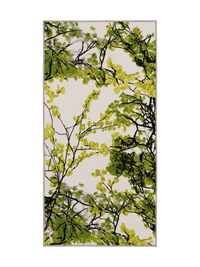 104547-02; Vallila Retriitti-käytävämatto Vihreä / 80x160 cm