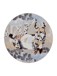 109342-1060; Vallila Ilves-matto Beige / Sininen / Ø120 cm