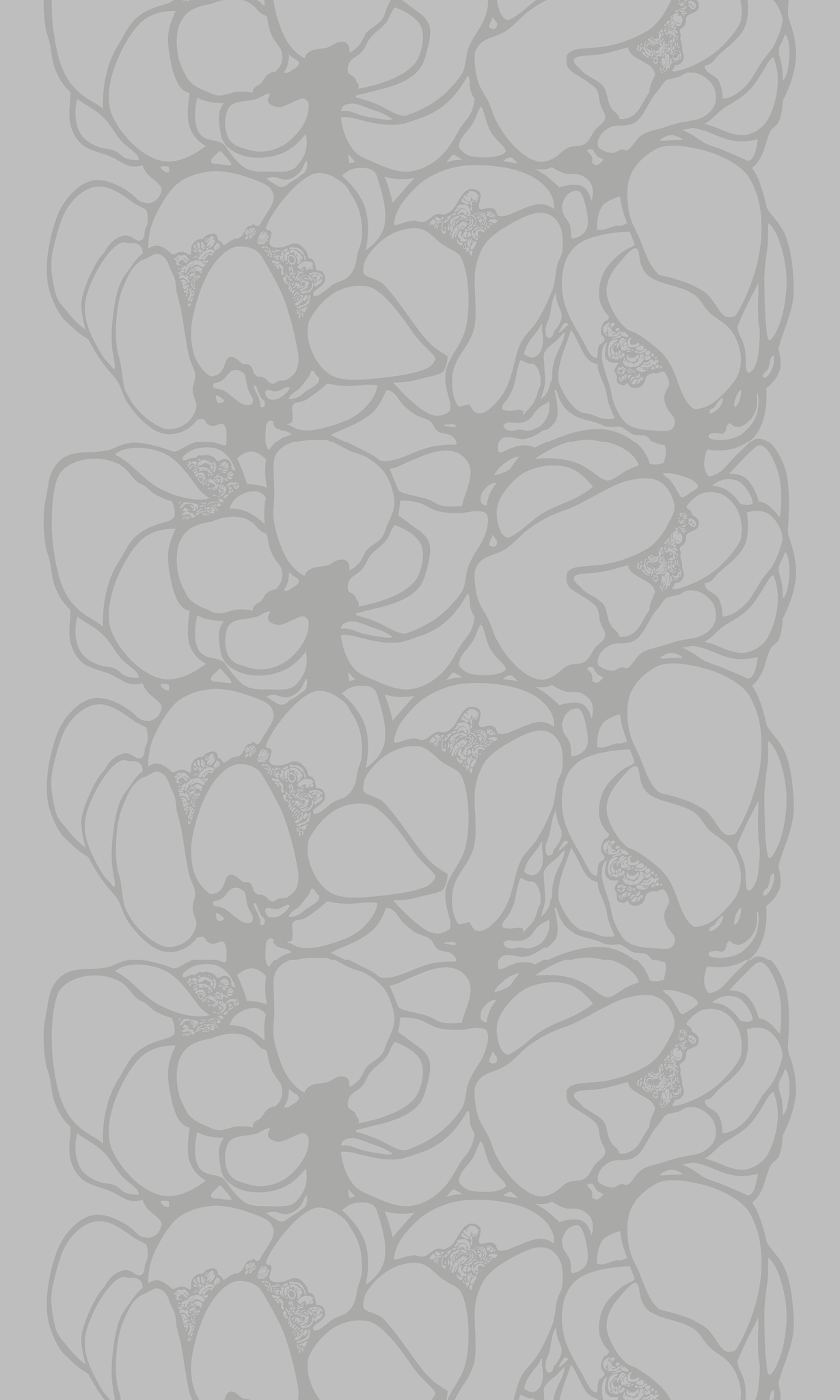 VS100189-0226; Vallila Makeba-vahakangas 140 cm Harmaa / 140 cm