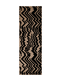 109363-1099; Vallila Zebra-käytävämatto Beige-musta / 80x230 cm