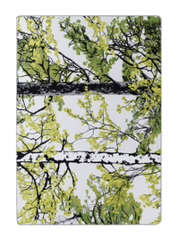104549-02; Vallila Retriitti-matto Vihreä / 160x230 cm