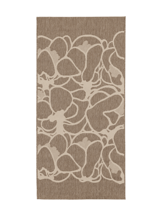 108296-1001; Vallila Makeba-käytävämatto Beige-valkoinen / 100x300 cm 