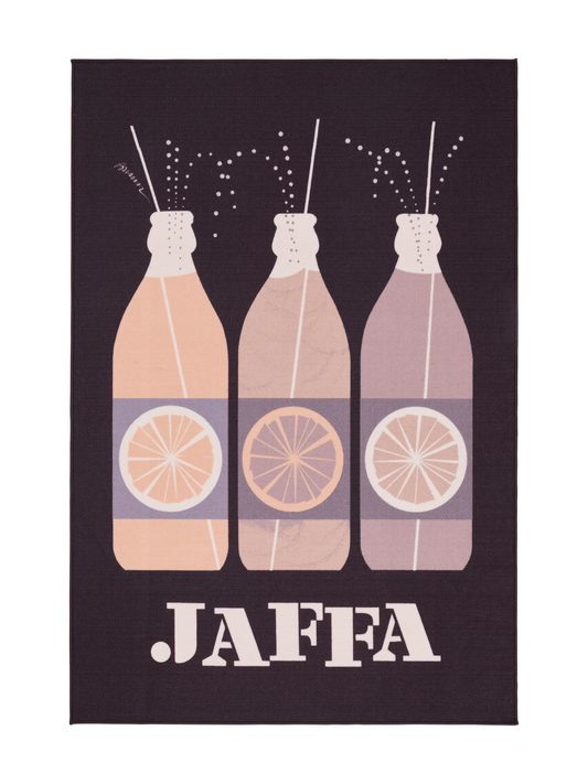 108740-9803; Vallila Jaffa-matto Harmaa-beige / 133x190 cm 