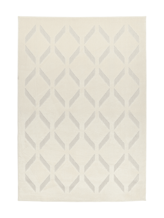 108734-1; Vallila Toivo-matto Valkoinen / 160x230 cm 