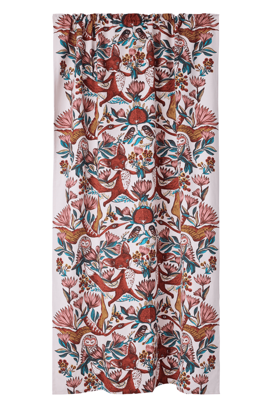 108814-8000; Vallila Fabula-verho Monivärinen / 140x250 cm 