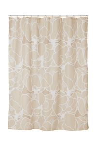 107478-140; Vallila Makeba-suihkuverho Beige / 180x200 cm 
