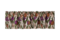 23310-101300-3750VA; Vallila Kukoistus-verhokappa Terra-violetti / 60x250 cm 