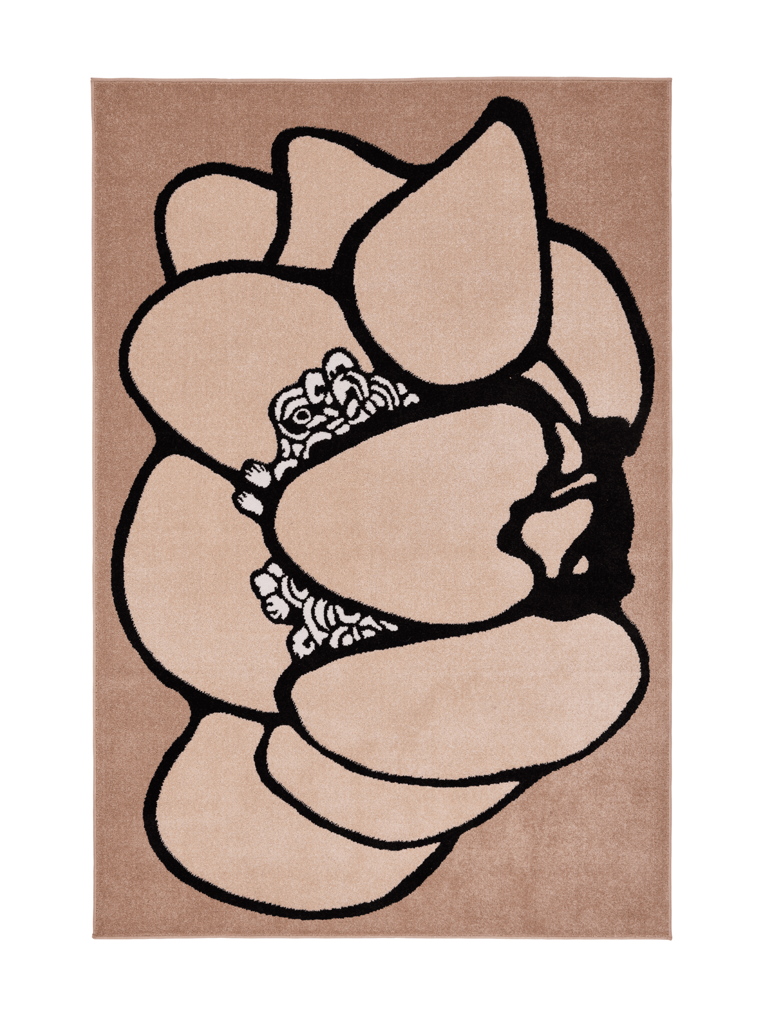 108901-1000; Vallila Juhla Makeba -matto Beige / 160x230 cm 