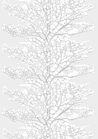 CT000177-1; Vallila Lumi-vahakangas 145 cm Valkoinen / 145 cm 