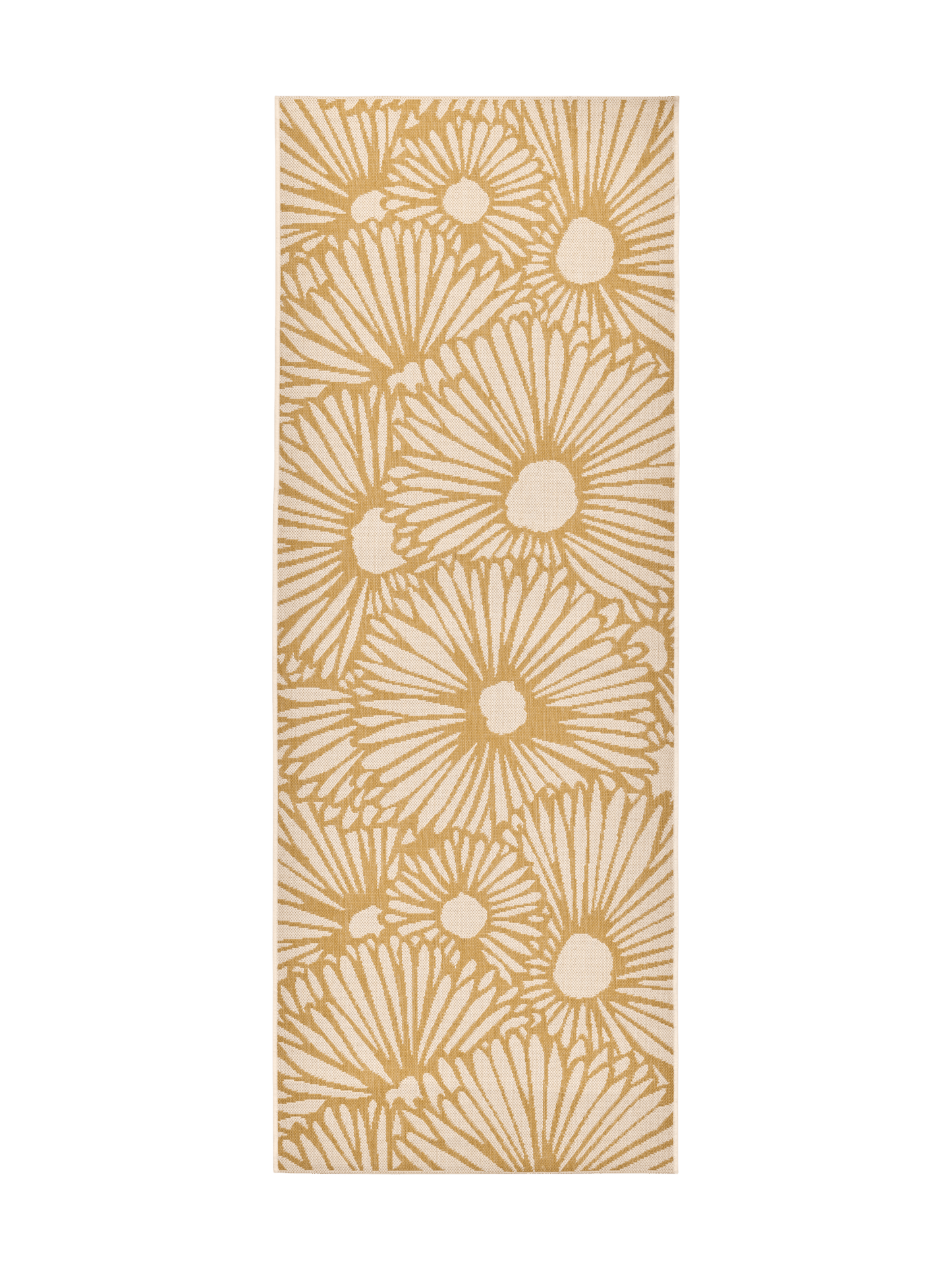 109066-2900; Vallila Stella-käytävämatto Keltainen / 100x200 cm 