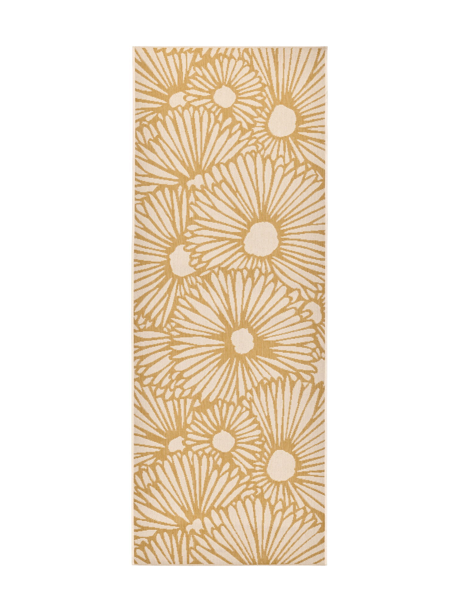 109066-2900; Vallila Stella-käytävämatto Keltainen / 100x200 cm 