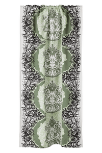 23310-61090-7700CU; Vallila Mandariini-verho Vihreä / 140x240 cm 
