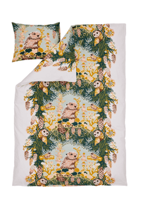 108003-7500; Vallila Alvar-pussilakanasetti Vihreä / 150x210 cm 