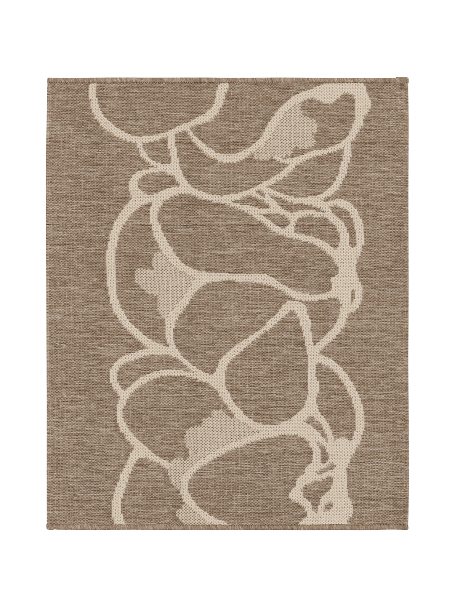 108294-1001; Vallila Makeba-käytävämatto Beige-valkoinen / 100x80 cm 