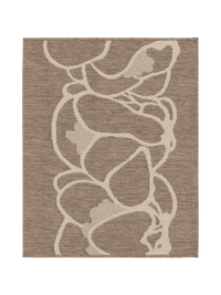 108294-1001; Vallila Makeba-käytävämatto Beige-valkoinen / 100x80 cm 