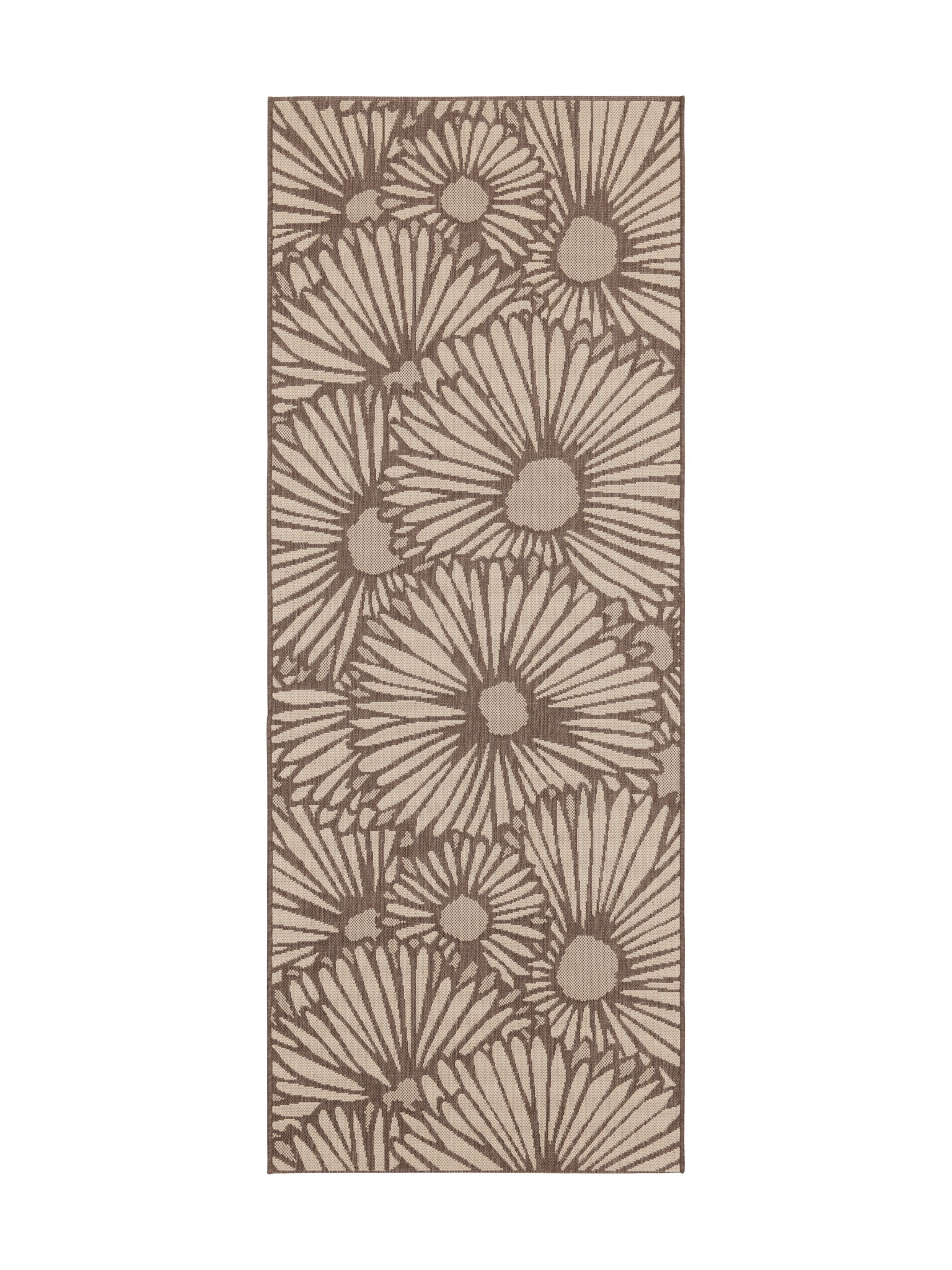 109067-1200; Vallila Stella-käytävämatto Taupe / 100x250 cm 