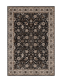 109270-9910; Vallila Kaneli-matto Musta-beige / 133x190 cm 
