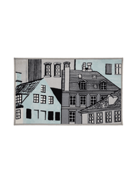 108588-6370; Vallila Kobenhavn-kynnysmatto Mintunvihreä / 50x80 cm 