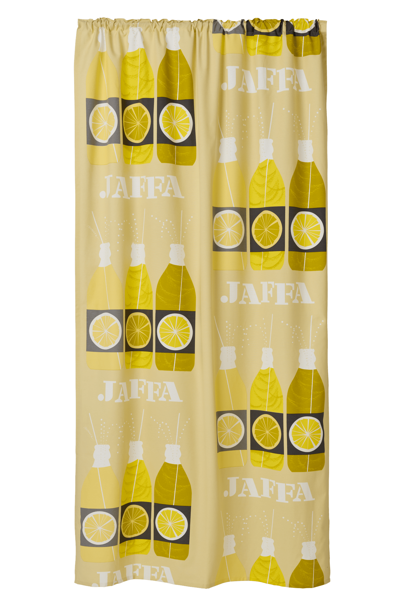 106794-2100; Vallila Jaffa-verho Keltainen / 140x250 cm 