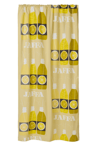 106794-2100; Vallila Jaffa-verho Keltainen / 140x250 cm 