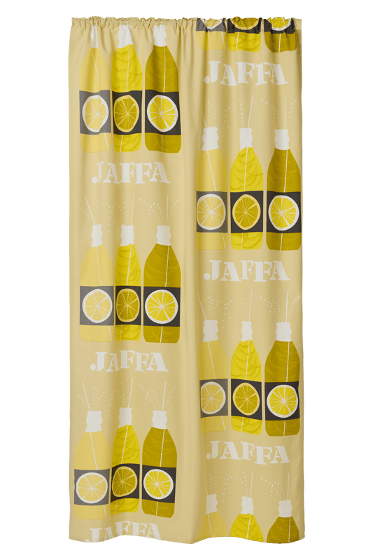 106794-2100; Vallila Jaffa-verho Keltainen / 140x250 cm 