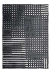 109422-9700; Vallila Ristikko-matto Antrasiitti / 140x200 cm 