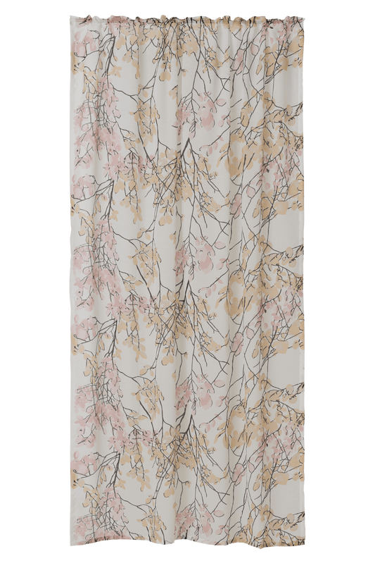 109017-4130; Vallila Lehtisade-valoverho Pinkki / 140x240 cm 