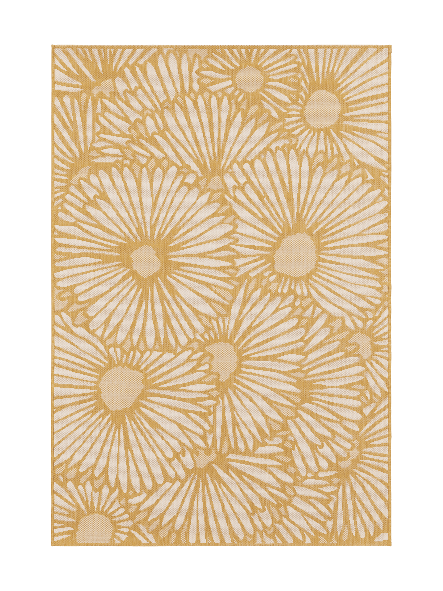 109068-2900; Vallila Stella-matto Keltainen / 133x190 cm 