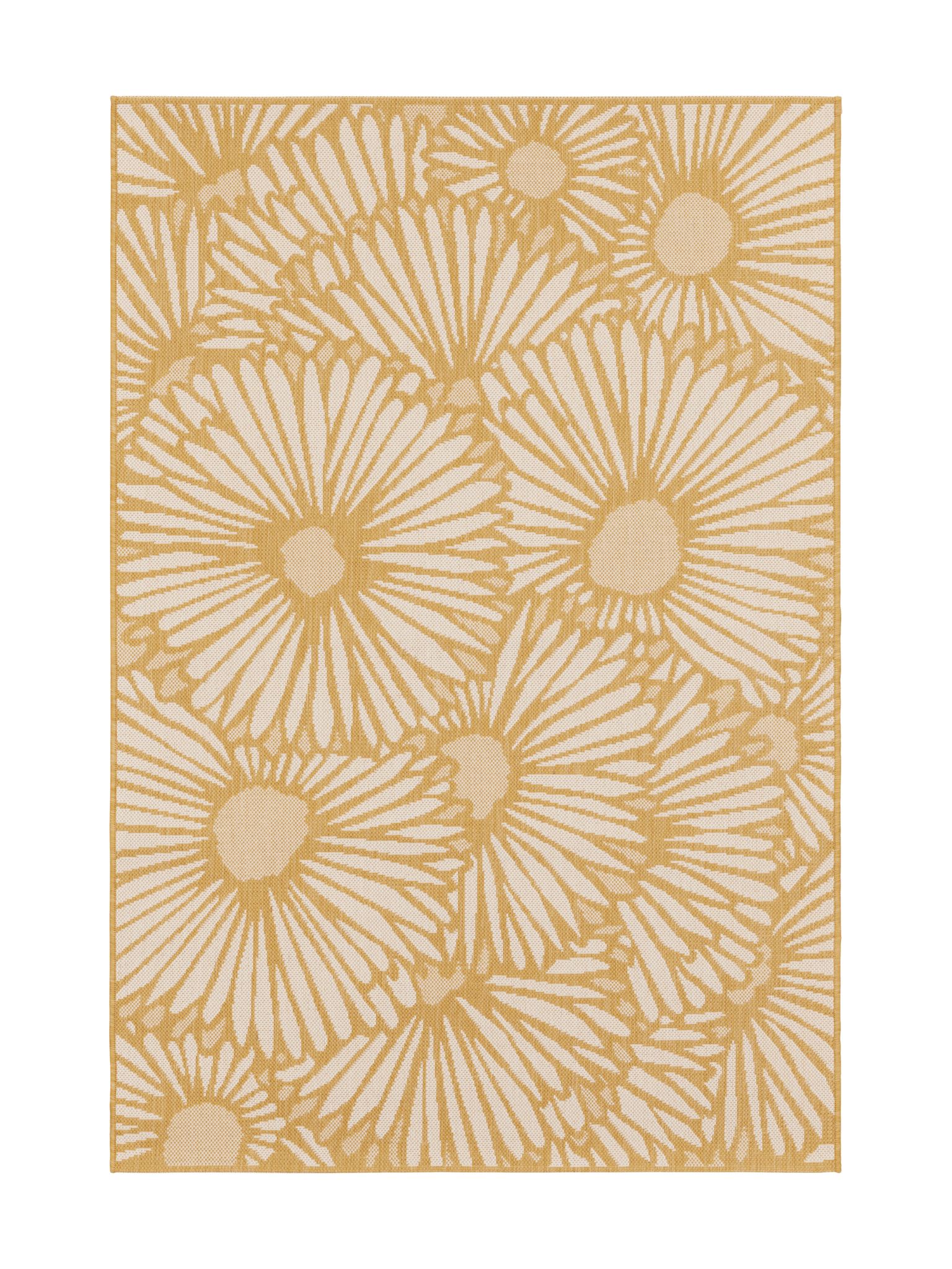 109068-2900; Vallila Stella-matto Keltainen / 133x190 cm 