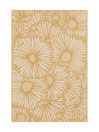 109068-2900; Vallila Stella-matto Keltainen / 133x190 cm 