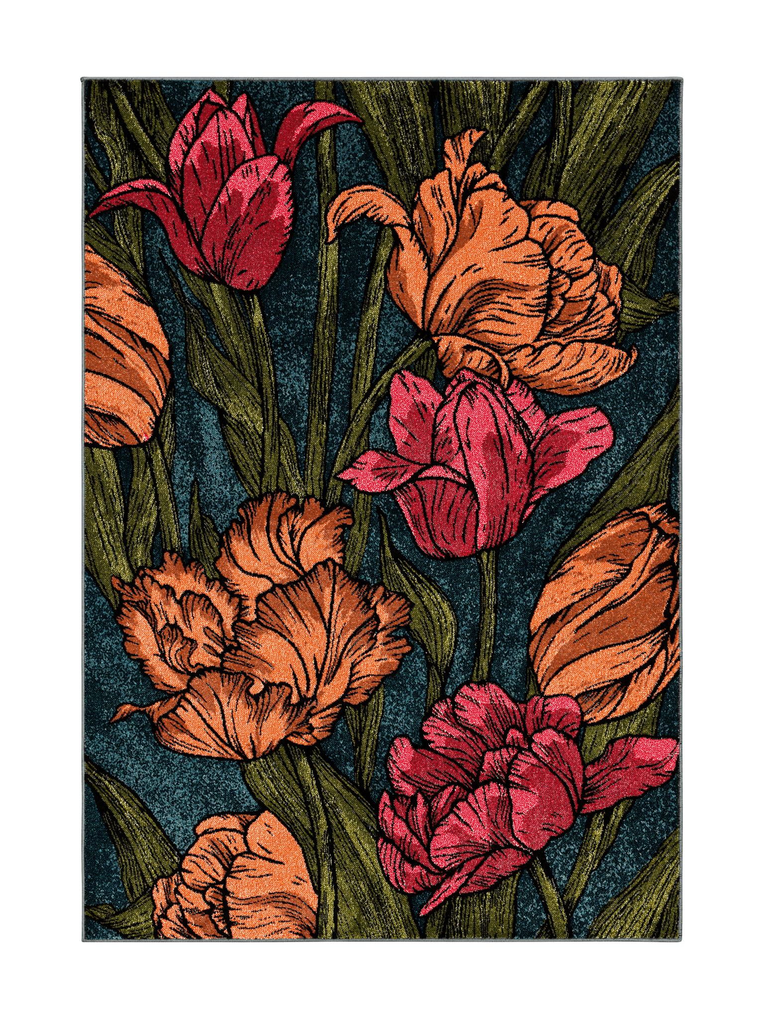 109113-8000; Vallila Kukoistus-matto Monivärinen / 160x230 cm 