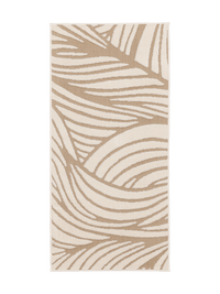 109260-1001; Vallila Aallokko-käytävämatto Beige-valkoinen / 80x160 cm 