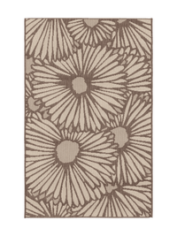 109065-1200; Vallila Stella-käytävämatto Taupe / 100x150 cm 