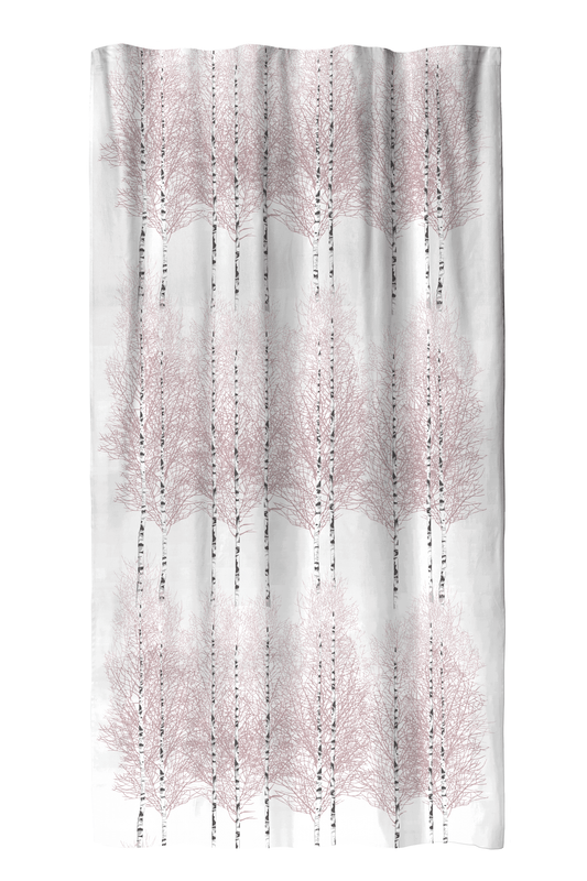 VS120375-4300; Vallila Koivikko-verho Malva / 140x250 cm 
