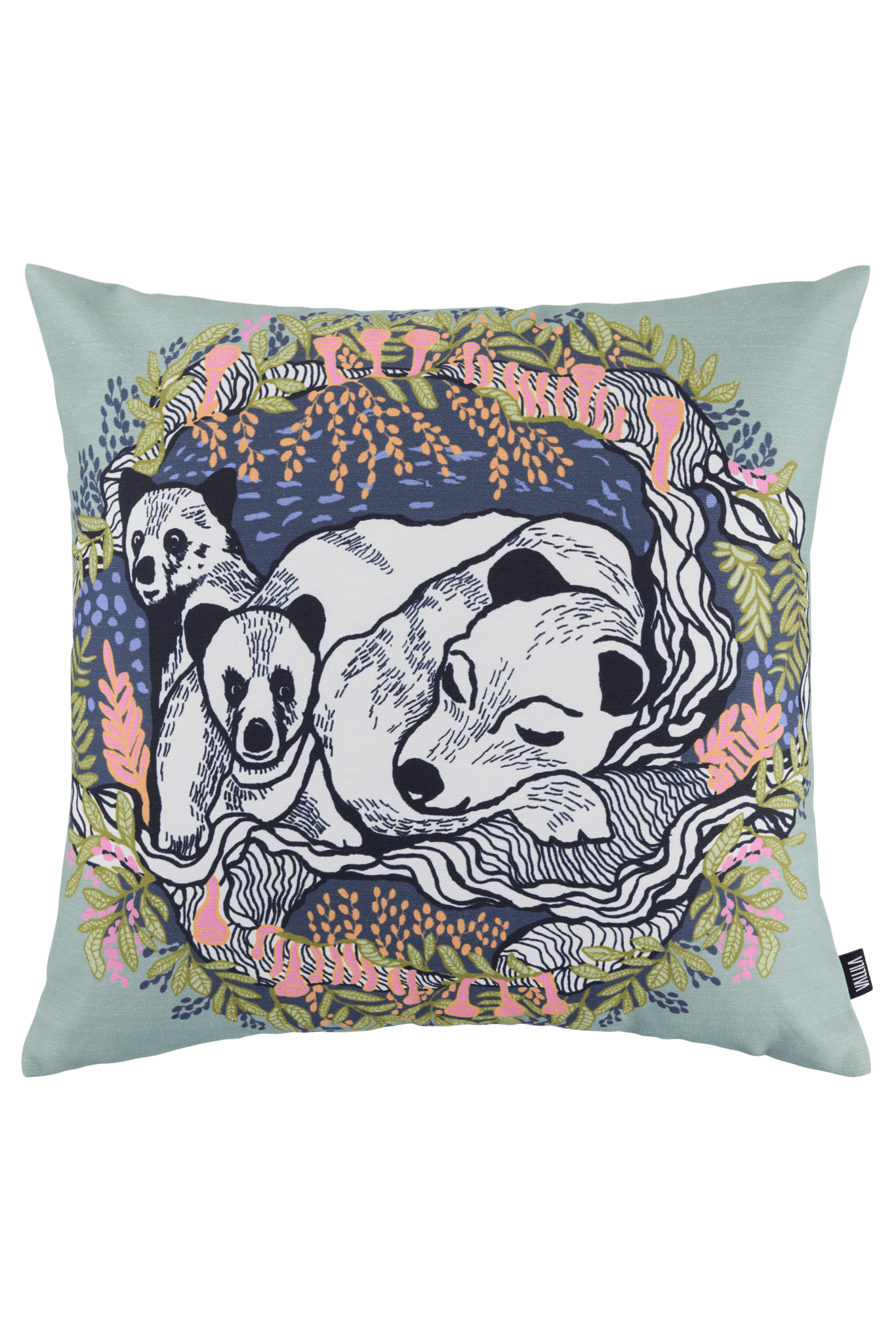 109035-8000; Vallila Unikeot-koristetyynynypäällinen Monivärinen / 43x43 cm 
