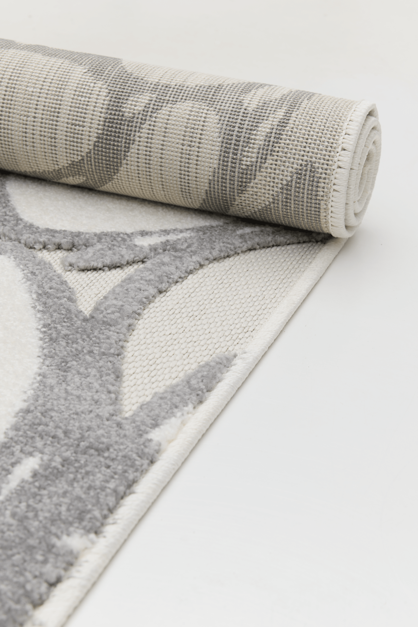109368-9100_1; 109367-9100_1; Vallila Agnes-matto Harmaa / 160x230 cm 