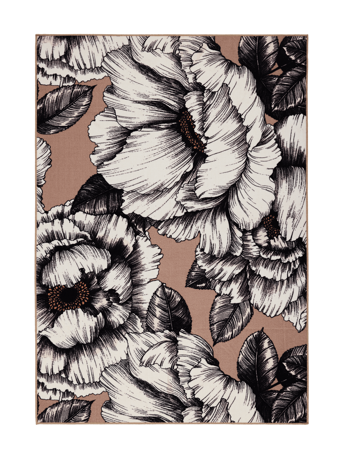 108455-1102; Vallila Alma-matto Mokka / 160x230 cm 
