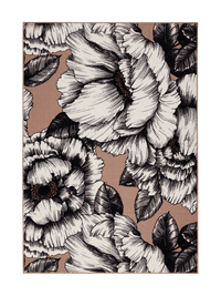 108455-1102; Vallila Alma-matto Mokka / 160x230 cm 