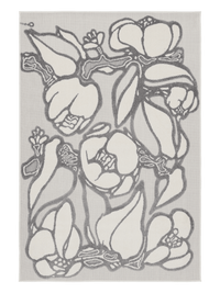 109368-9100; 109367-9100; Vallila Agnes-matto Harmaa / 160x230 cm 