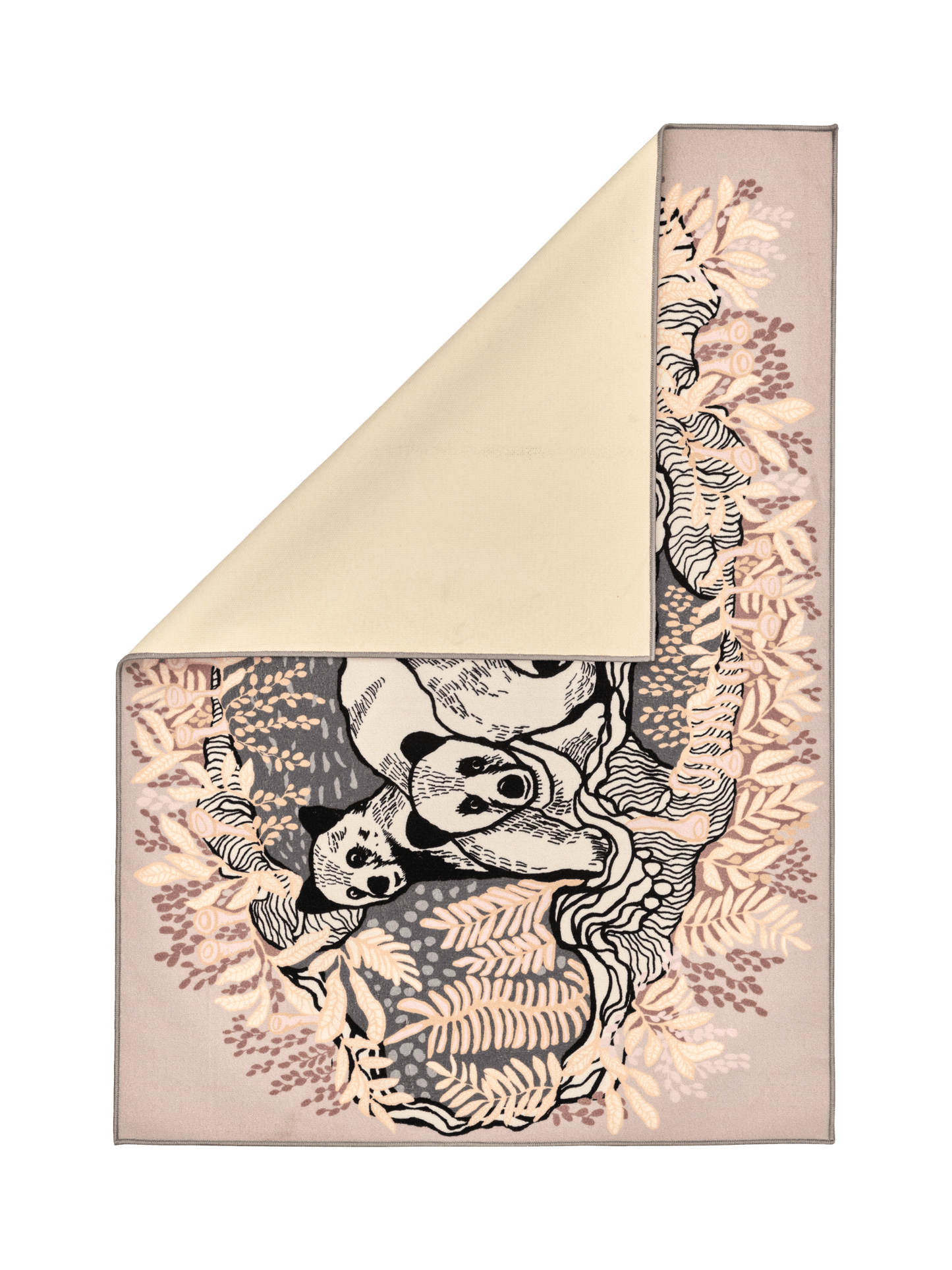 109084-1000_2; Vallila Unikeot-matto Beige / 133x190 cm 