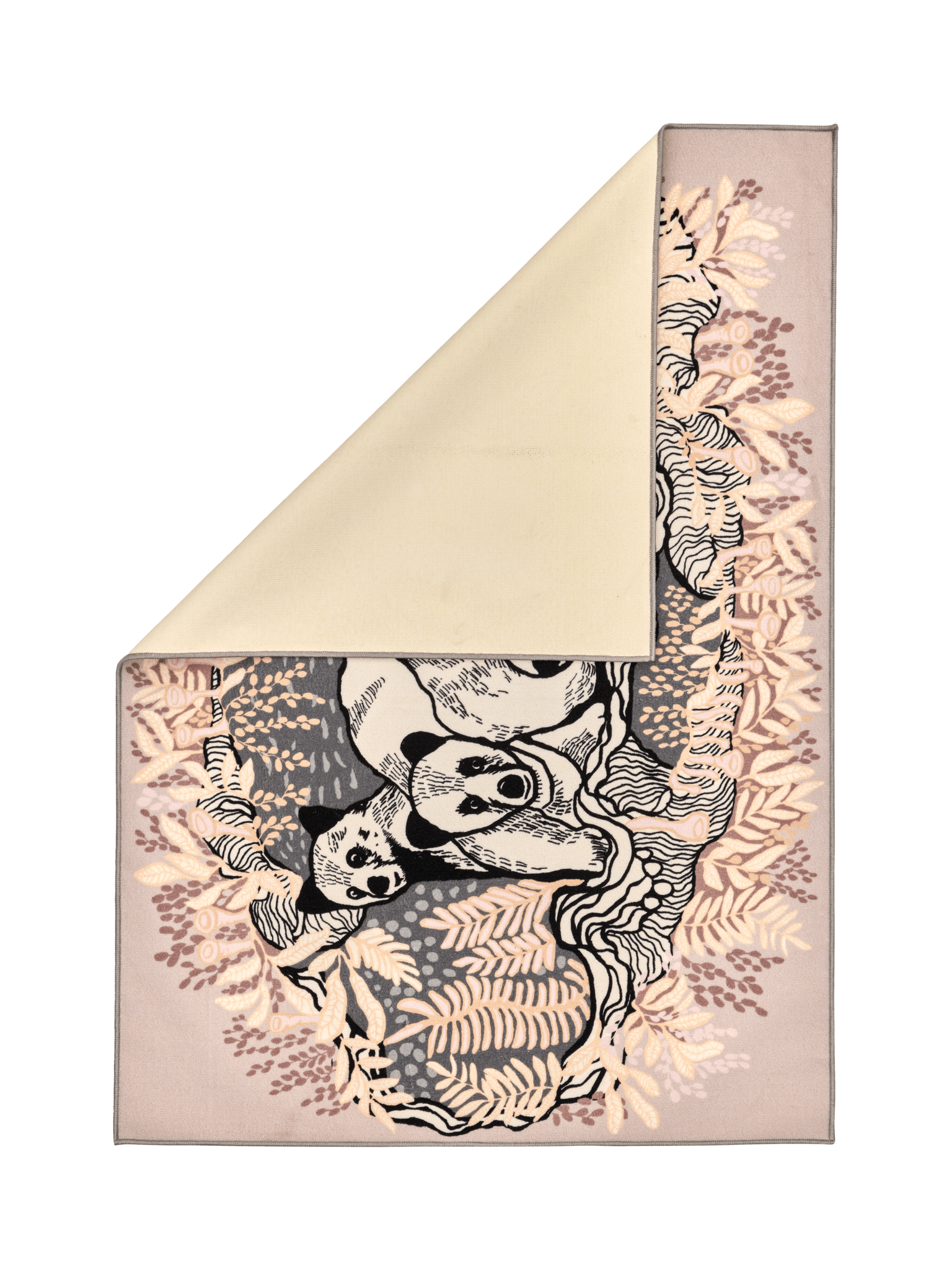 109084-1000_2; Vallila Unikeot-matto Beige / 133x190 cm 
