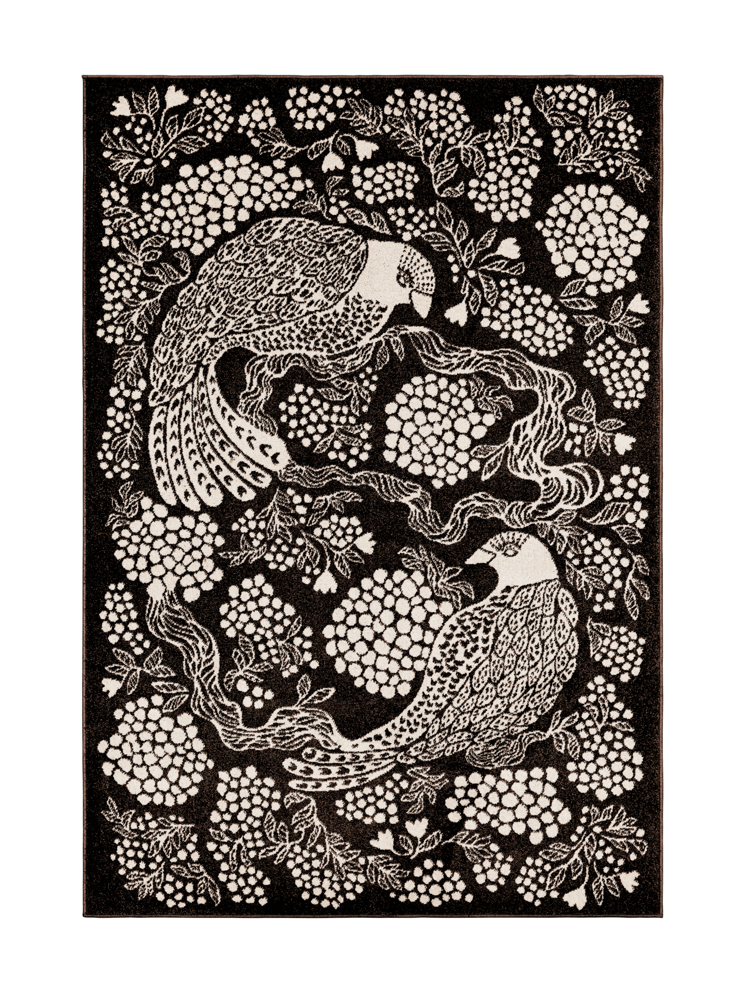 108776-9700; Vallila Viserrys-matto Tummanharmaa / 200x300 cm 