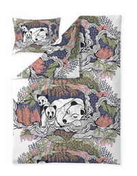 109040-8000; Vallila Unikeot-pussilakanasetti Monivärinen / 150x210 cm 