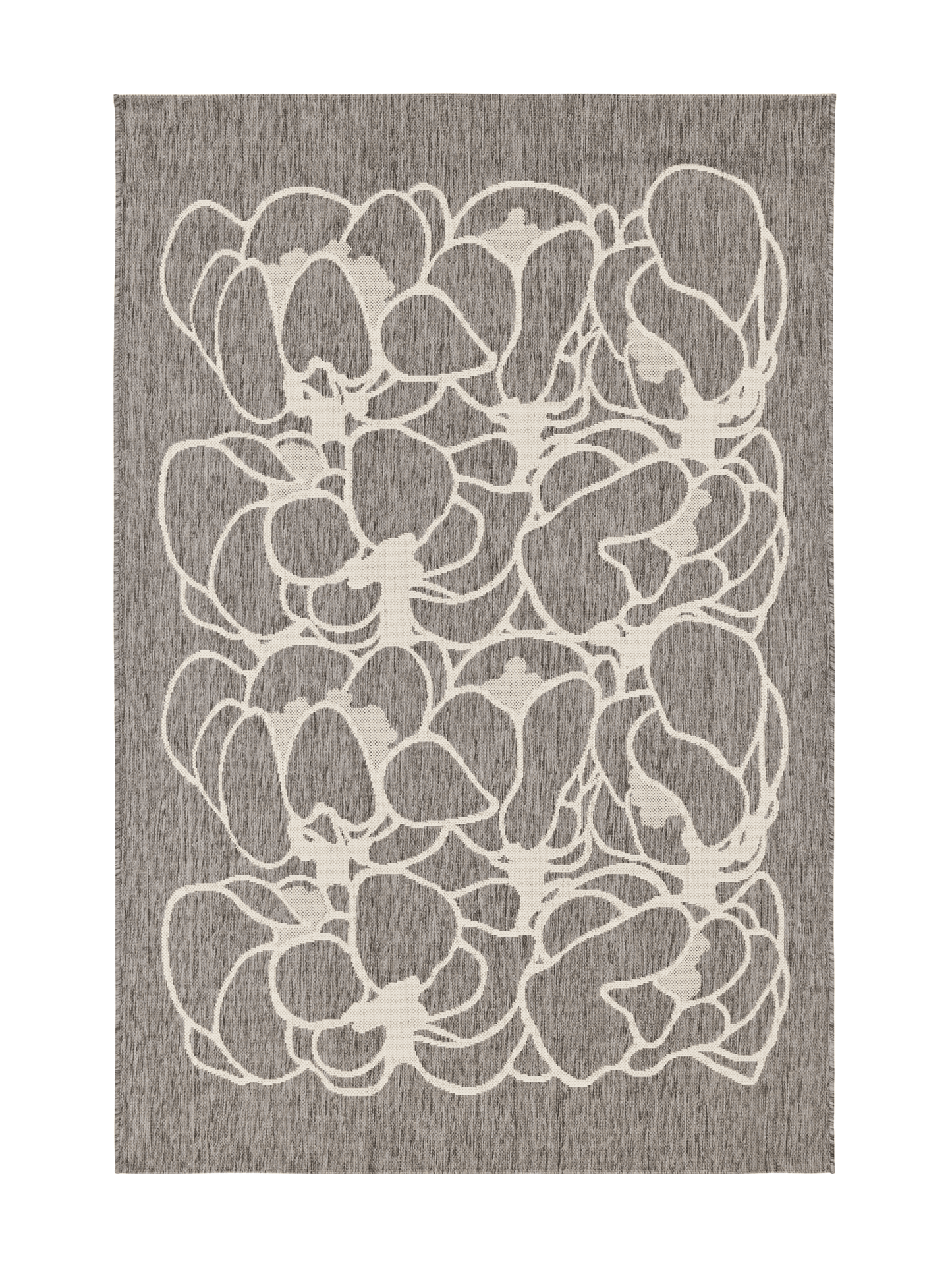 108297-9400; Vallila Makeba-matto Harmaa / 160x230 cm 