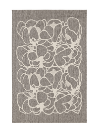 108297-9400; Vallila Makeba-matto Harmaa / 160x230 cm 
