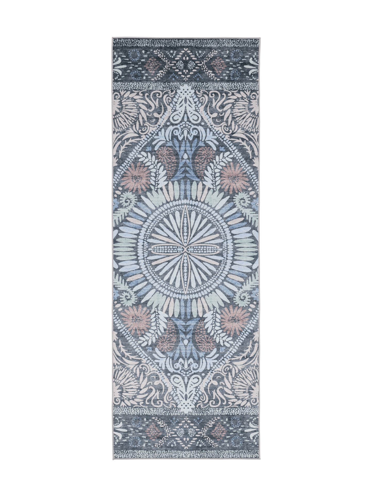 109338-9760; Vallila Hula-käytävämatto Harmaa / 80x230 cm 