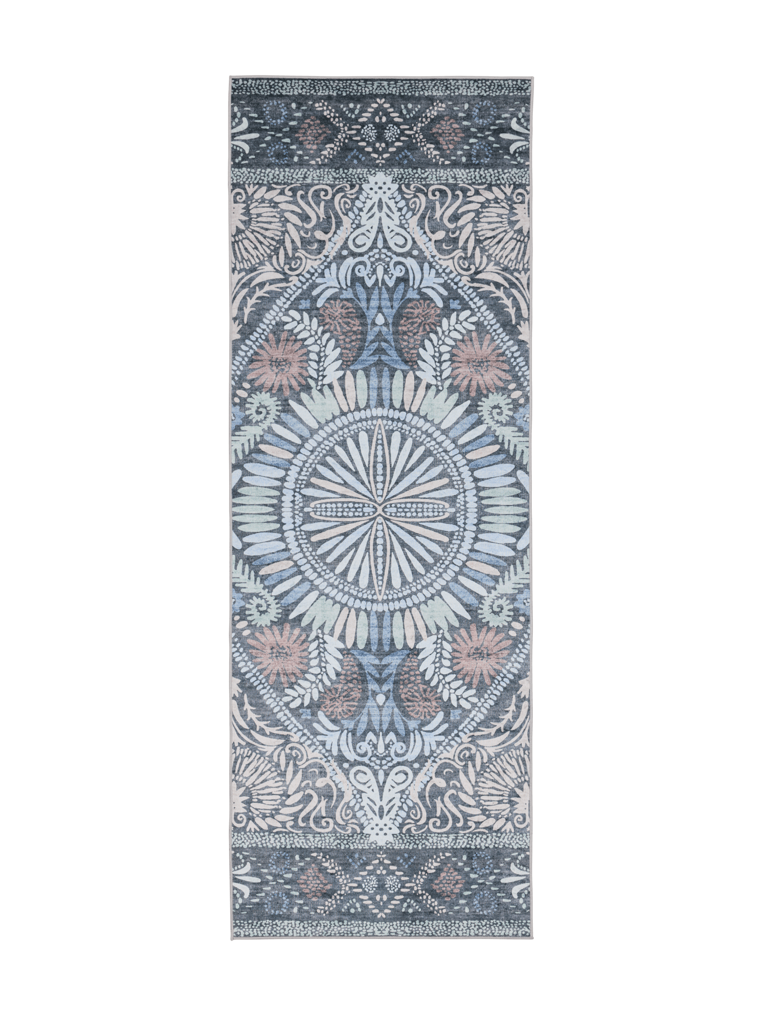 109338-9760; Vallila Hula-käytävämatto Harmaa / 80x230 cm 
